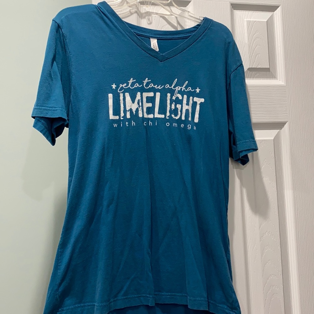 Zeta Tau Alpha Bella Canvas V-neck